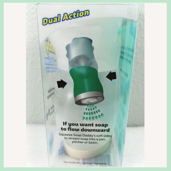 Scrub Daddy Soap Dispenser, Soap Daddy Dual Action Dispenser - Picture 5 of 6